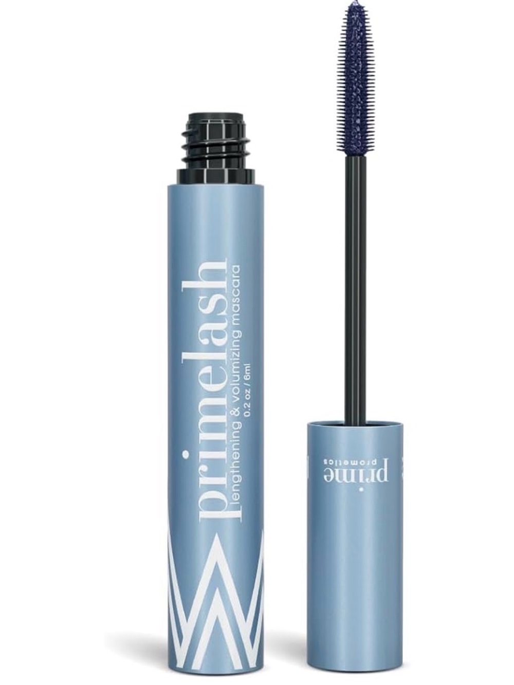 Lush PrimeLash Lengthening & Volumizing Mascara - Light Blue Tube, Blue Wand